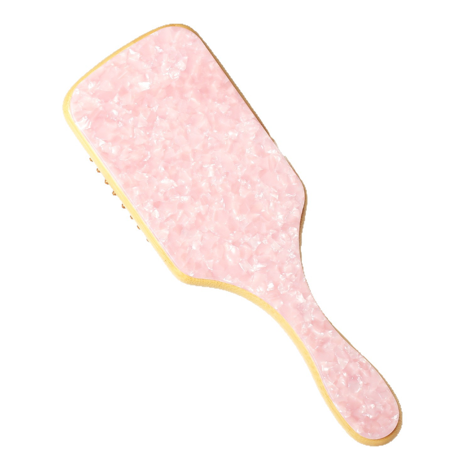 Airbag de ácido acético, cojín de dientes anchos, peine de masaje para el cabello, peine de peluquería para niños, peine de pelo largo y rizado, peine de madera de tablero grande