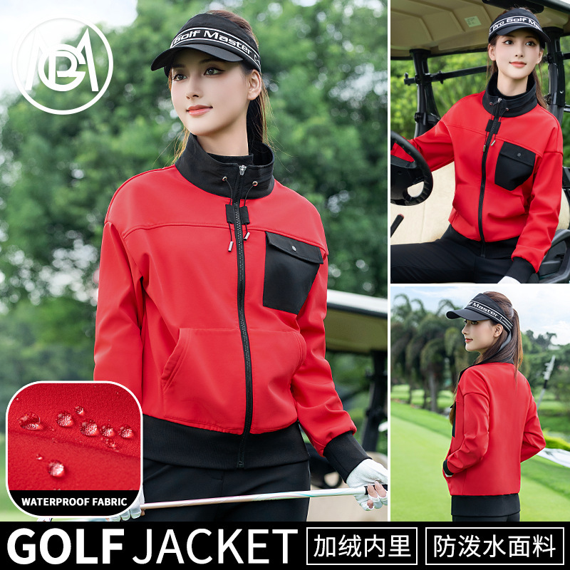 Pgm Golf Women's Autumn and Winter New Style Women's Long Sleeve Jacket Clothing Women's Sports Windbreaker Suit Pgm Golf Women's Autumn and Winter New Style Women's Long Sleeve Jacket Clothing Women's Sports Windbreaker Suit