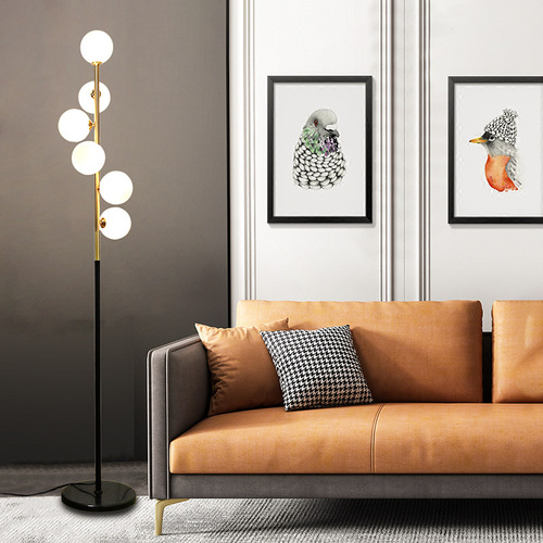 Factory wholesale modern simple living room floor lamp Nordic creative personality bedroom study decoration floor lamp