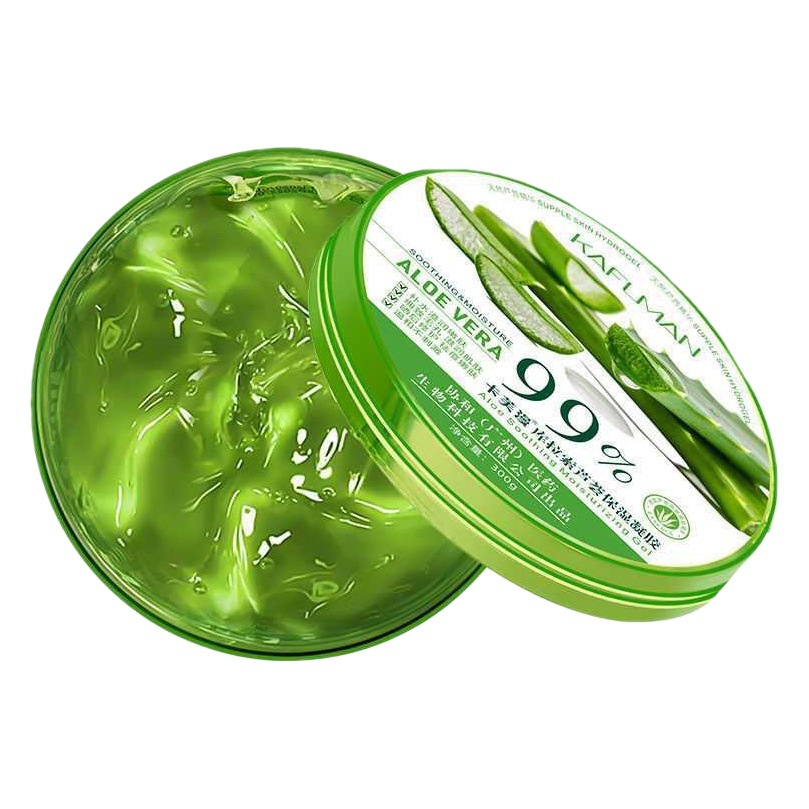ドロップシッピングカフマンアロエベラジェル、日焼け後のフェイシャルジェル、男性と女性用のジェルフェイス
