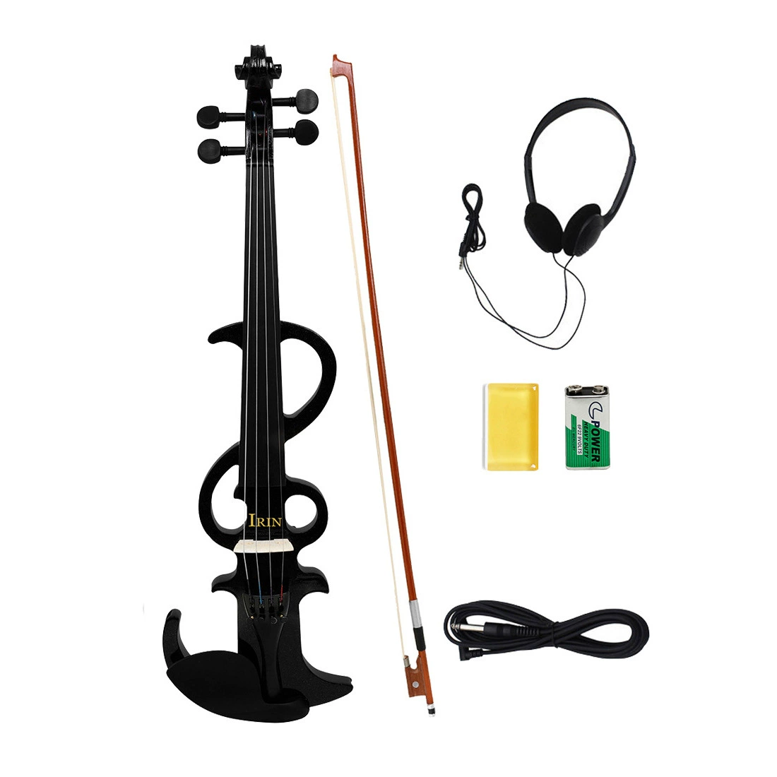 Electronic black professional violin for adults for beginners, (Cross-border trading)