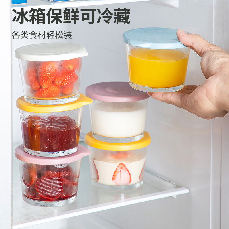 Wholesale food grade pickled refrigerator glass fresh storage box…