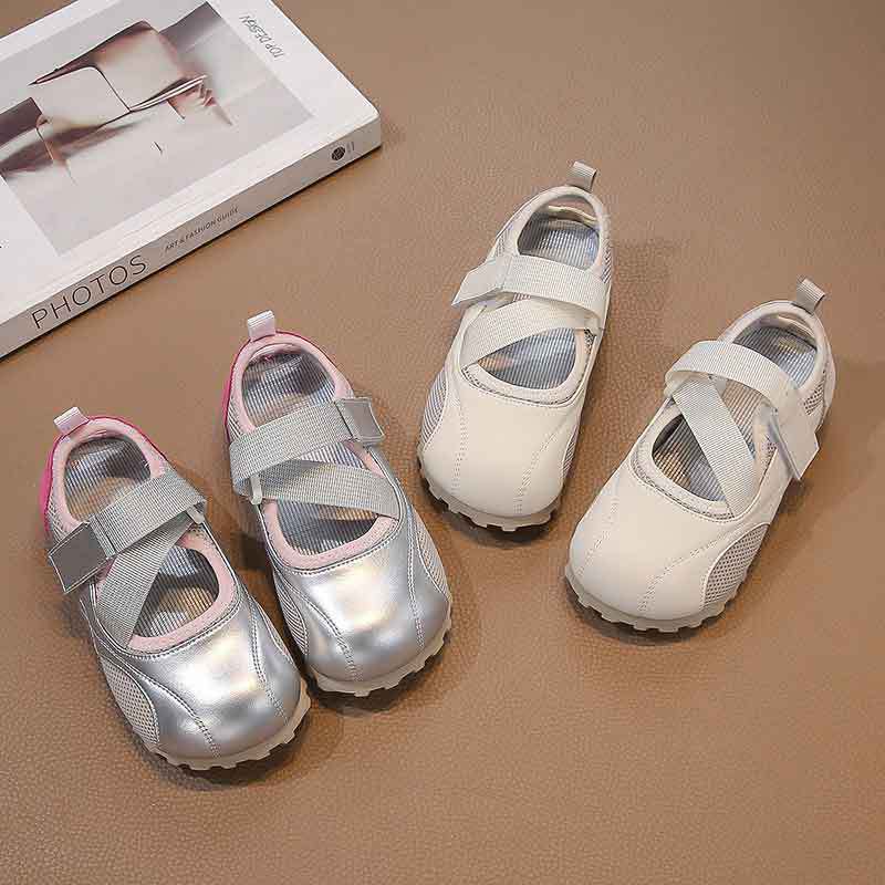 女の子のファッションスポーツシューズ 2025 春と夏の新しい子供靴ソフトソールプリンセスシューズ女の赤ちゃんスポーツシューズ|undefined