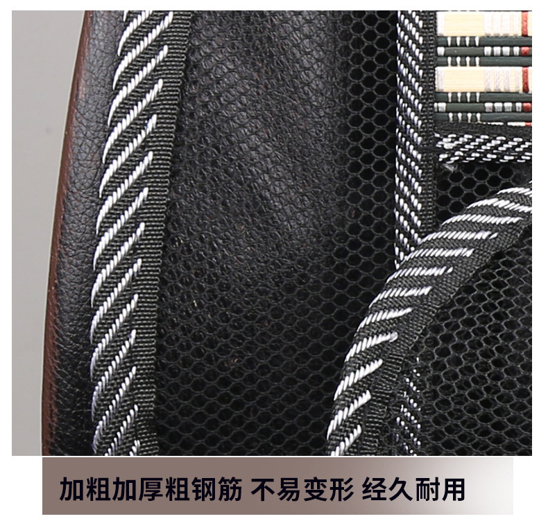 Car Seat Cushion Summer Bamboo Silk Cooling Pad Single Piece Universal for All Seasons Ventilated Truck Seat Ice Silk Lumbar Support Cushion Mat