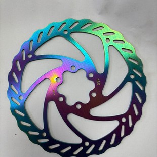 Carbon TANKE Bicycle Disc 160mm Colorful Mountain Bike Disc Hollow Stainless Steel Six-Nail Brake Pad
