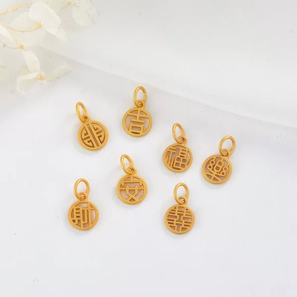 Woven Bracelet Accessories Accessories Woven Rope Necklace Jewelry Pendant Lucky Small Pendant Diy