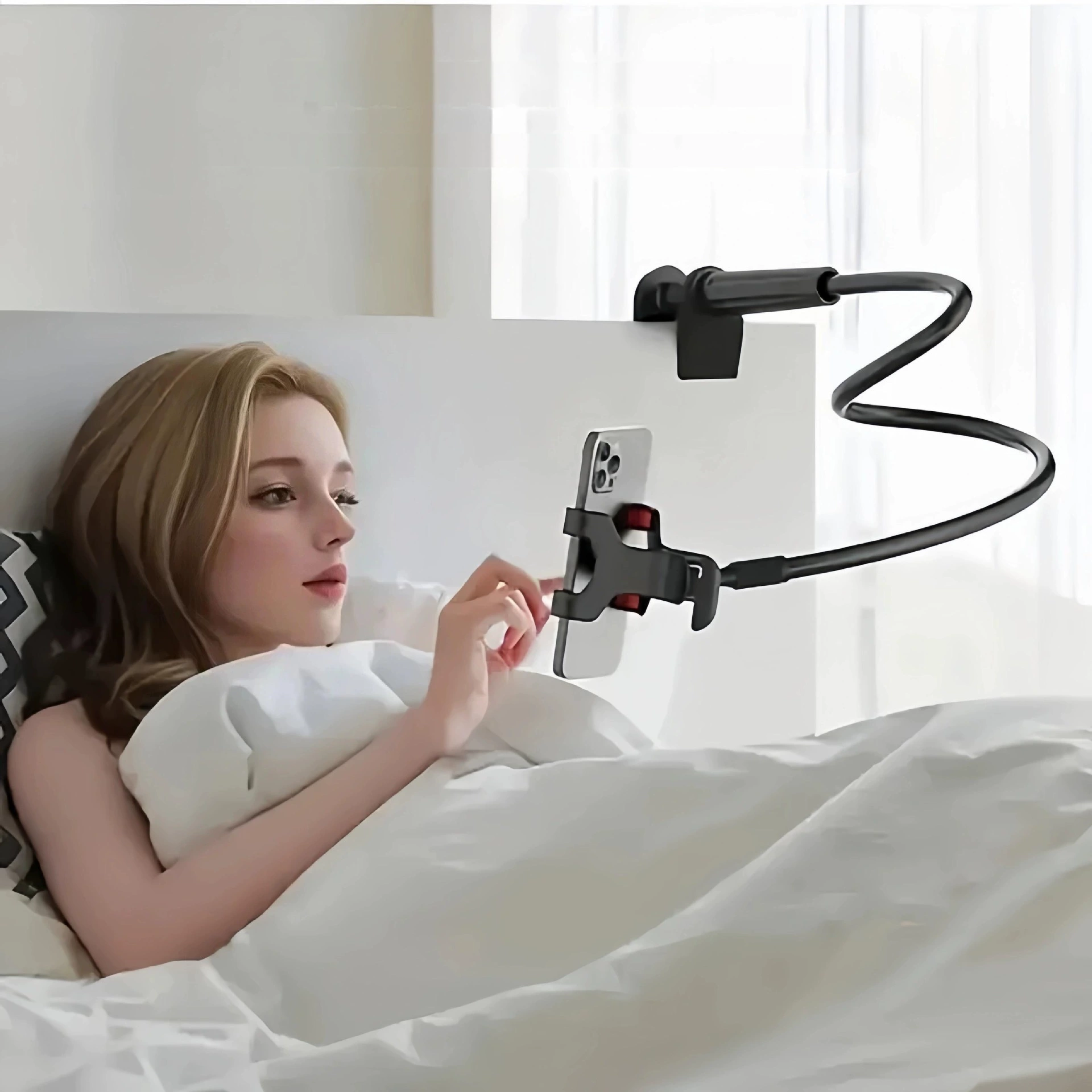 Подставка для мобильного телефона ленивая кровать