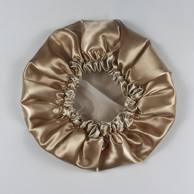 Yaling 9901 ventas directas de fábrica luz estilo de lujo Venta caliente PVEA doble capa engrosada impermeable ducha gorra de baño