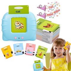国境を越えた新しい猫早期教育マシンパズルカードマシン子供の啓蒙中国語と英語のカード学習マシンカードリーダー