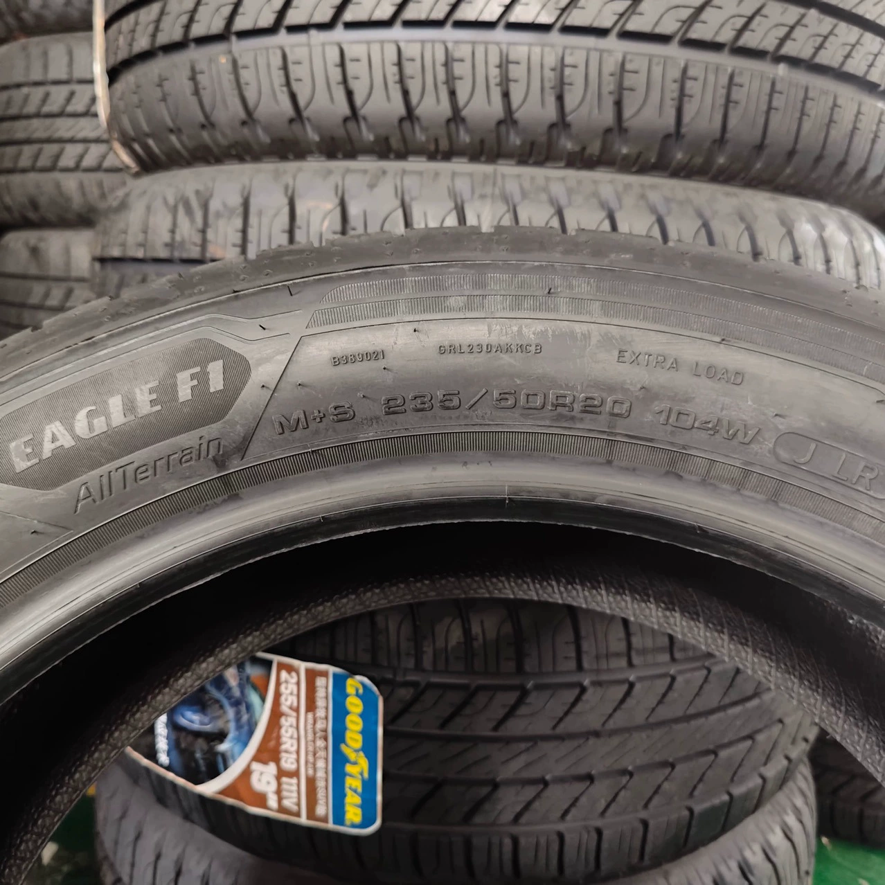 Goodyear 235/50R20 Eagle F1 ALL TERRAIN 104W оригинал: для Land Rover Discovery Sport