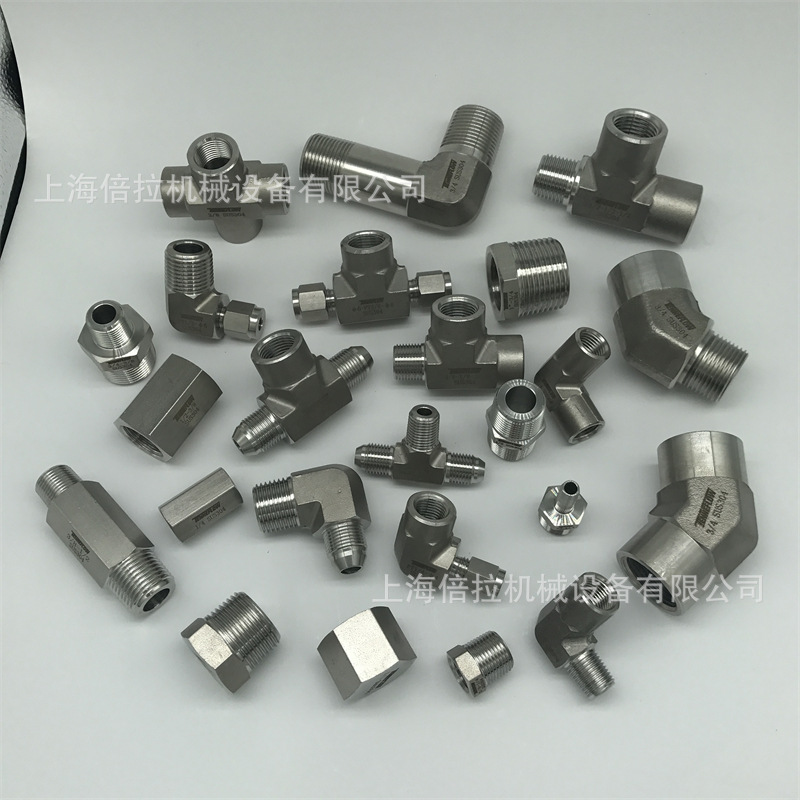 TENHEFLOW 水管配件不锈钢接头螺纹直通快插接头CM2004 1/2