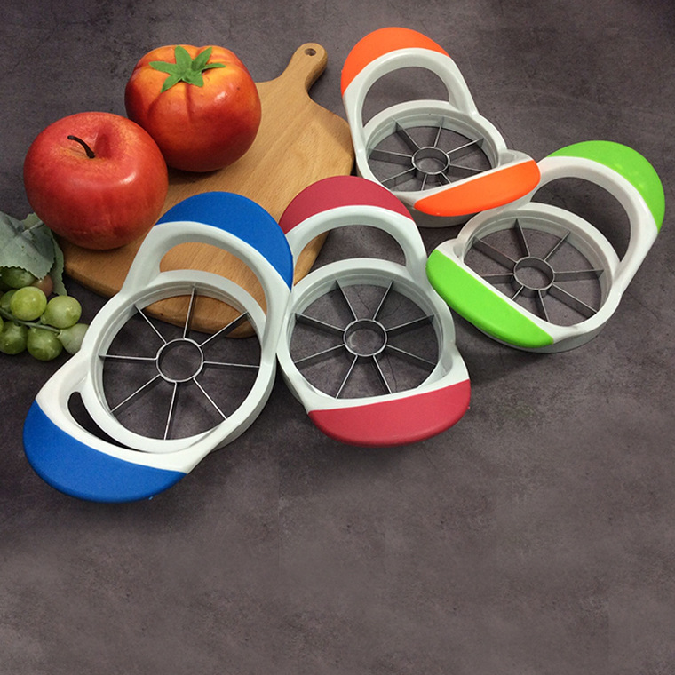 Apple corte de gran tamaño 8 corte de fruta corte de pera 8 piezas pétalo separador de corte de fruta Apple