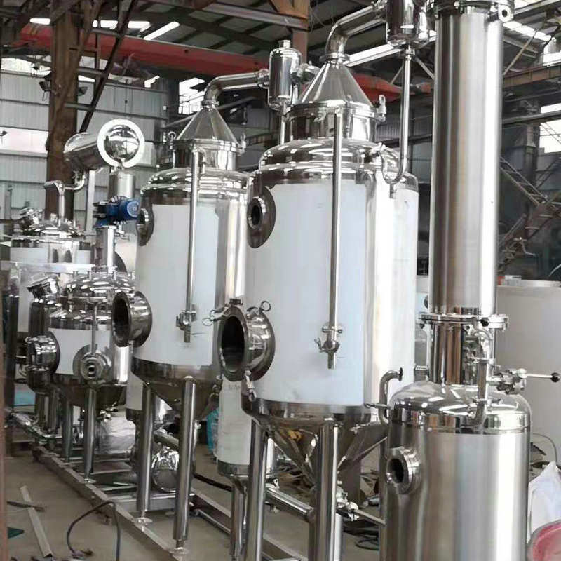 薄膜蒸发设备 医药食品化工高粘度物料搅拌蒸发 电蒸汽加热设备