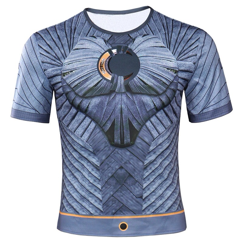 2022 New Moon Knight Moon KnightT Shirt Costume Summer Short Sleeve Halloween Carnival Set 2022 New Moon Knight Moon KnightT Shirt Costume Summer Short Sleeve Halloween Carnival Set