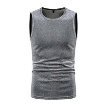 Y 81131 Men's Gold Foil Tank Top ��ʿ�̽��� ŷ���羳