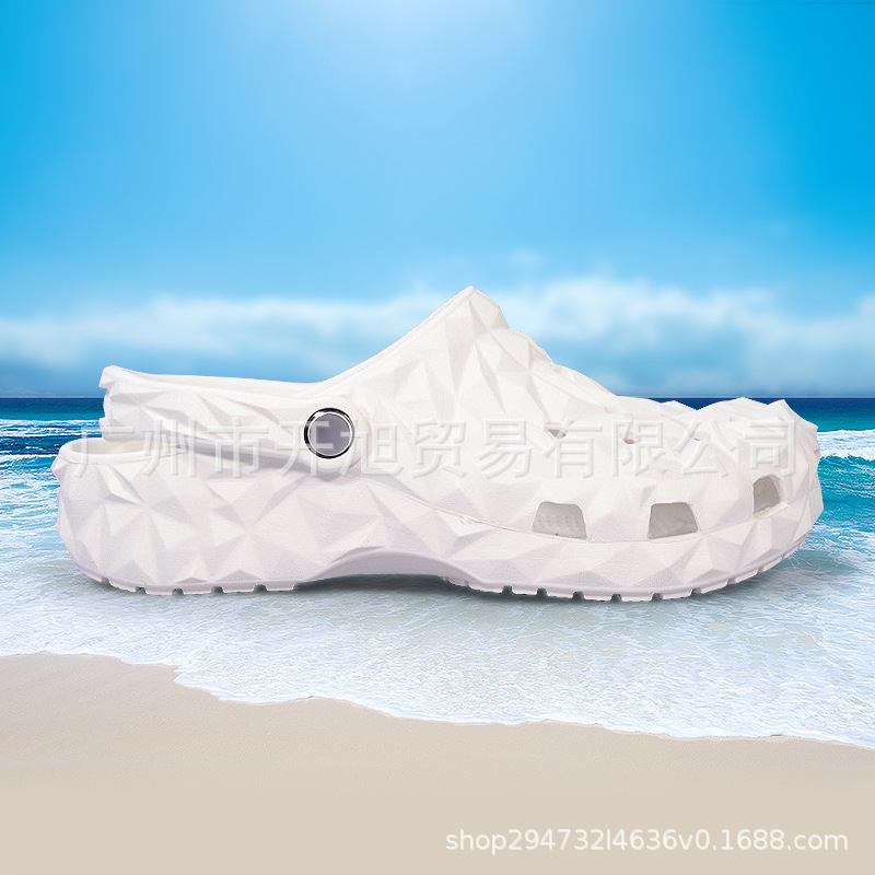 Foreign Trade New Model Kajia Durian Hole Shoes Women's Sports Outdoor Beach Shoes Breathable Cross Hole Shoes 209563