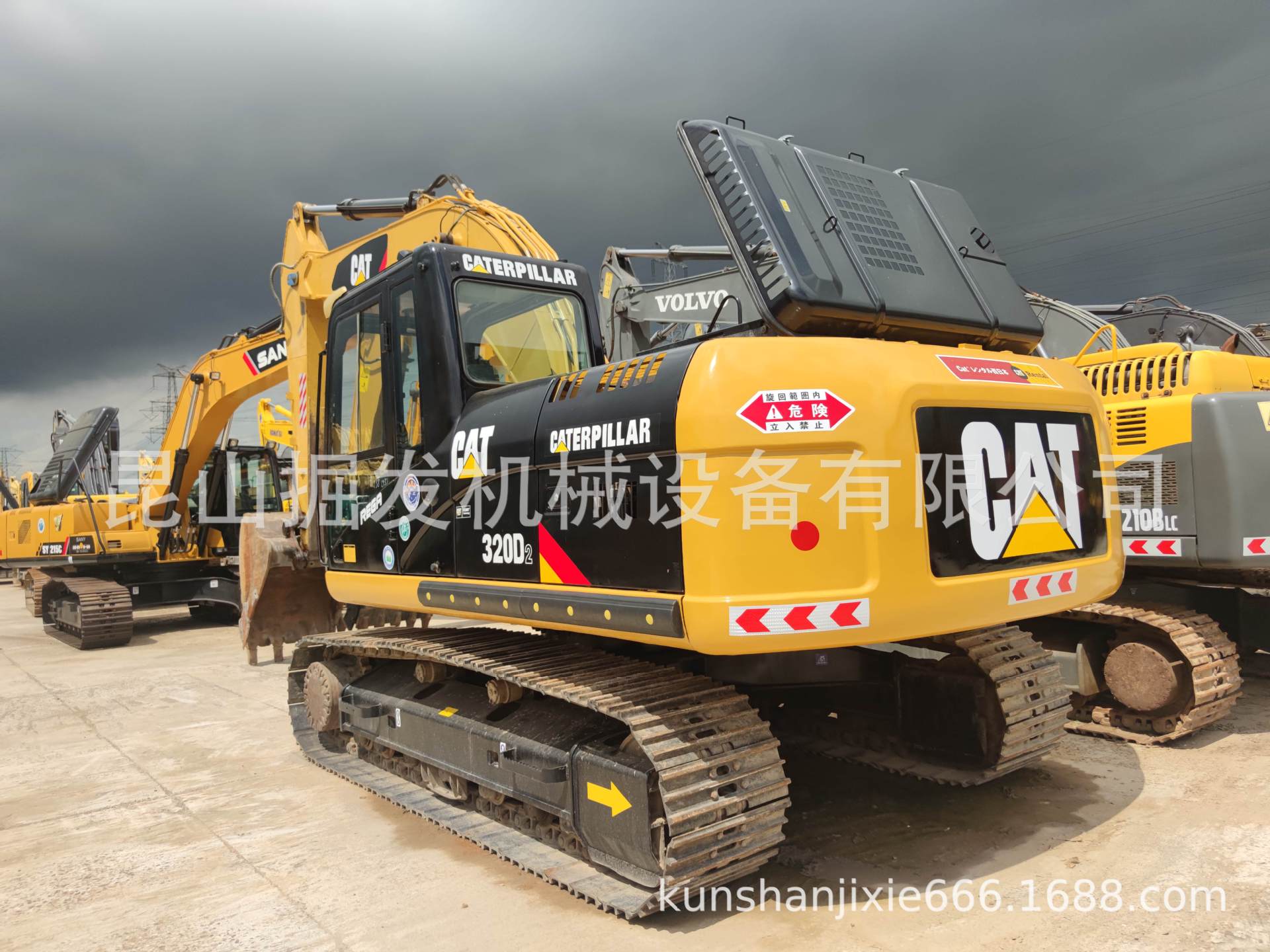 纯土方挖机二手卡特320D挖机挖土机勾机出售