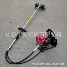 小型稻麦收割机四冲程汽油除草机 苗圃果园锄地机