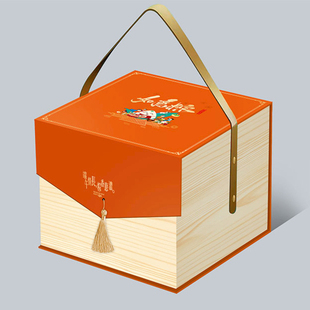 Dragon Boat Festival zongzi gift box creative packaging box custom logo empty box carton wholesale in stock