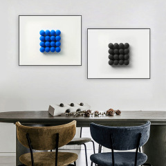 Klein Small Ball Decorative Abstract Object Painting Modern Minimalist Living Room Sofa Background Creative Model Room Wall Art