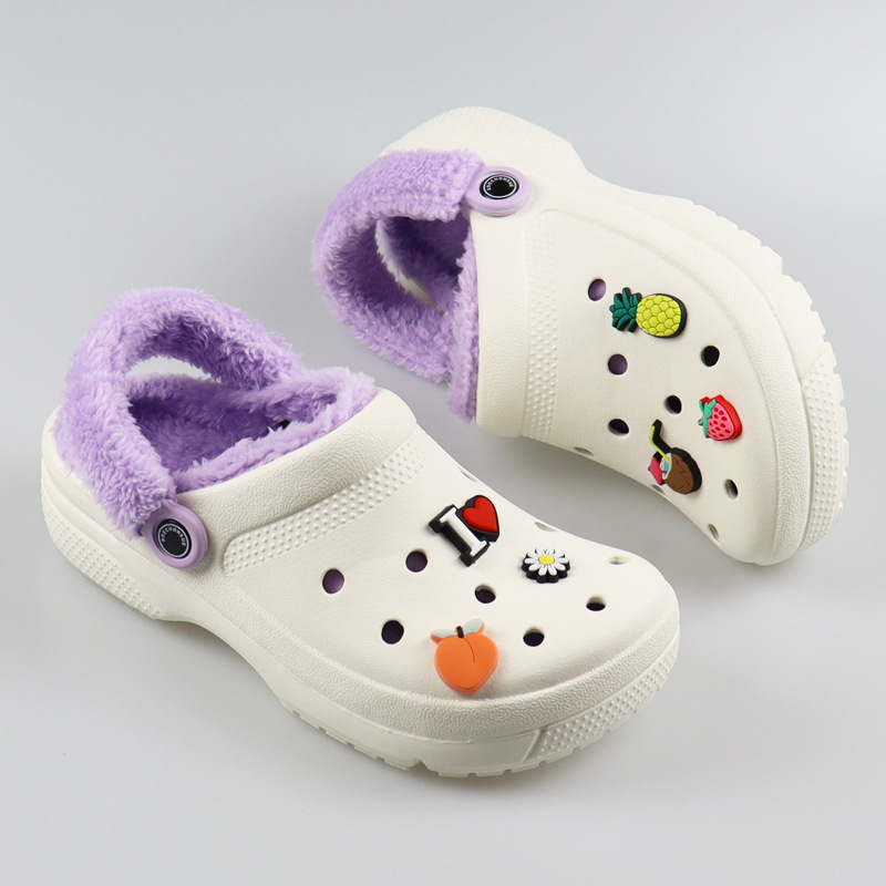 Nuevos zapatos de algodón calientes de otoño y invierno zapatos agujero agujero zapatos agujero agujero ag