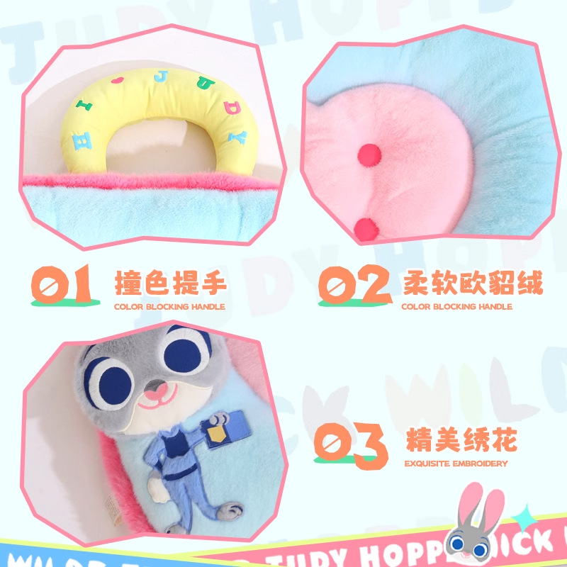 Disney Crazy Animal City Cojín para perros Dopamina Cojín para dormir para mascotas Sofá La perrera Judy Nick se mantiene caliente en invierno