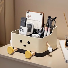 デスクトップ収納ボックス、ホームリビングルームコーヒーテーブル、ティッシュボックス、寝室ベッドサイドテーブル、多機能リモコン、雑貨整理ボックス