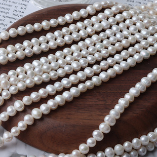 6mm��������Ȼ��ˮ������Ʒ����diy�������һ���L�s35-37cm