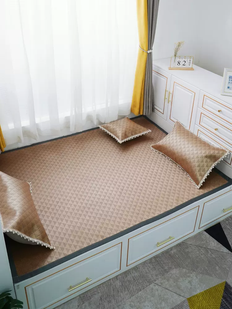 可榻榻米藤席夏季凉席防滑冰藤新款席子炕草席工厂直销跨境新品