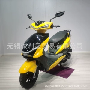 Haoying Skuter Yanacaqla İşləyən İki Təkərli Motosiklet 125Cc Yetkin Skuter