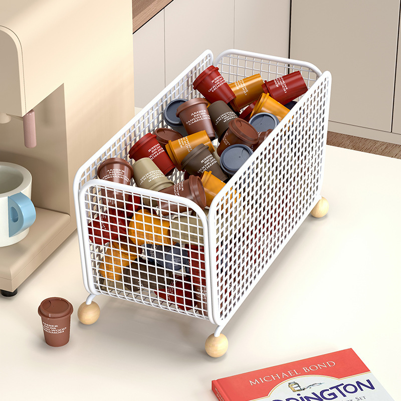 Capsule Coffee Storage Rack Desktop Tea Bag Rack Tea Room Luckin Starbucks Milk Ball Instant Coffee Storage Box