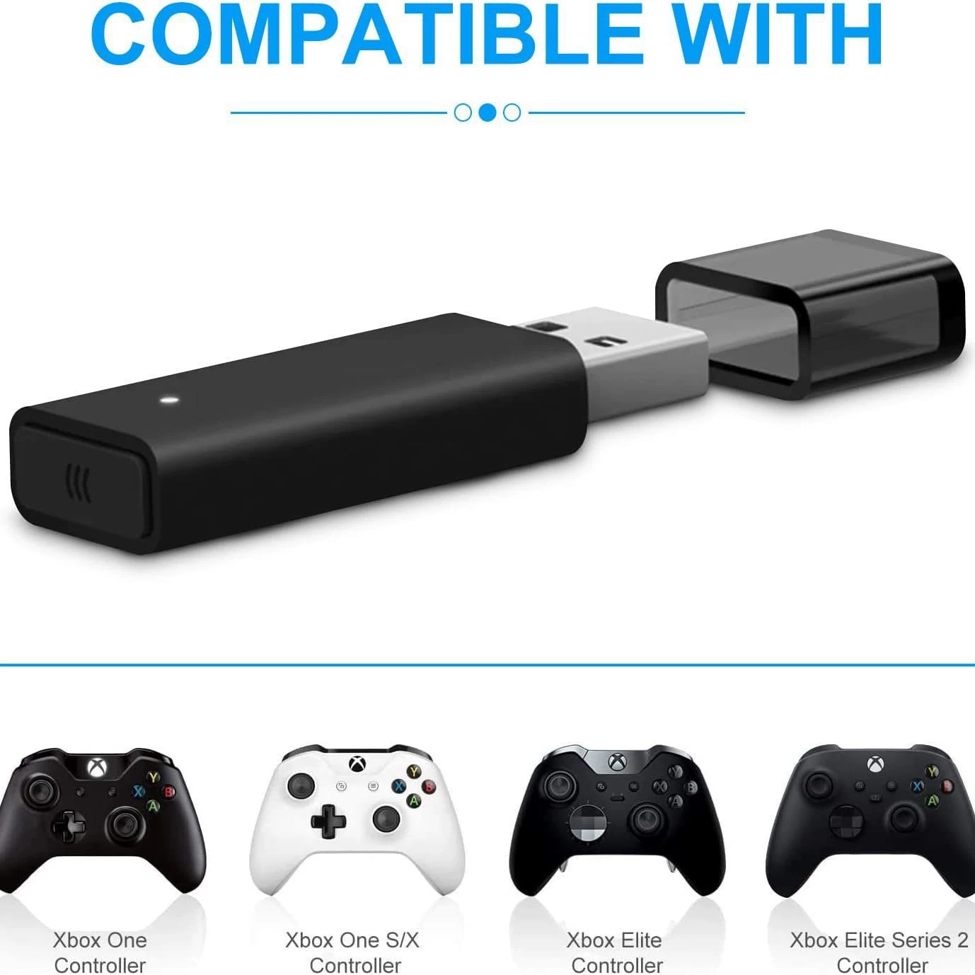 XBOXONE Second Generation Receiver PC Adapter XBOXONE PC Neutral Receiver Box