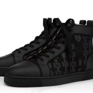 V 78885 Red Sole High Top Sneakers �t�׸ߎͰ�Ь �W���羳