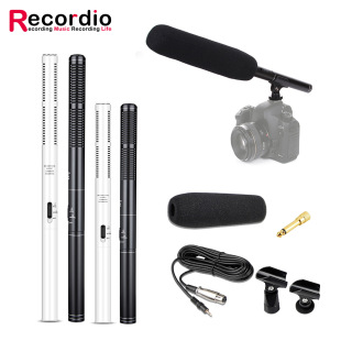 GAM-CF02 SLR camera gun microphone interview microphone news reporter recording interview microphone