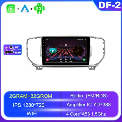 DVD Navigation Sportage4 KX5 16-18 to - android-navigation-wifi-version-232g-official-standard