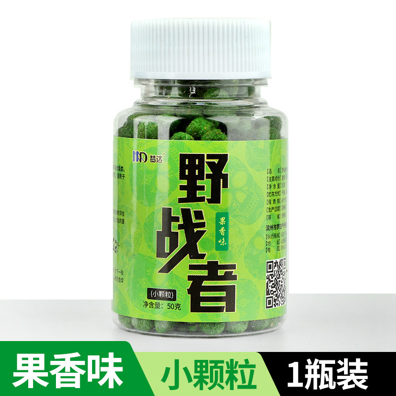 Fruta sabor pequeñas partículas 1 botella