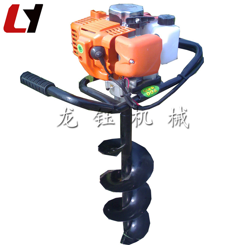 加厚型园林植树挖坑机 栽树挖坑机 春季栽树挖坑机