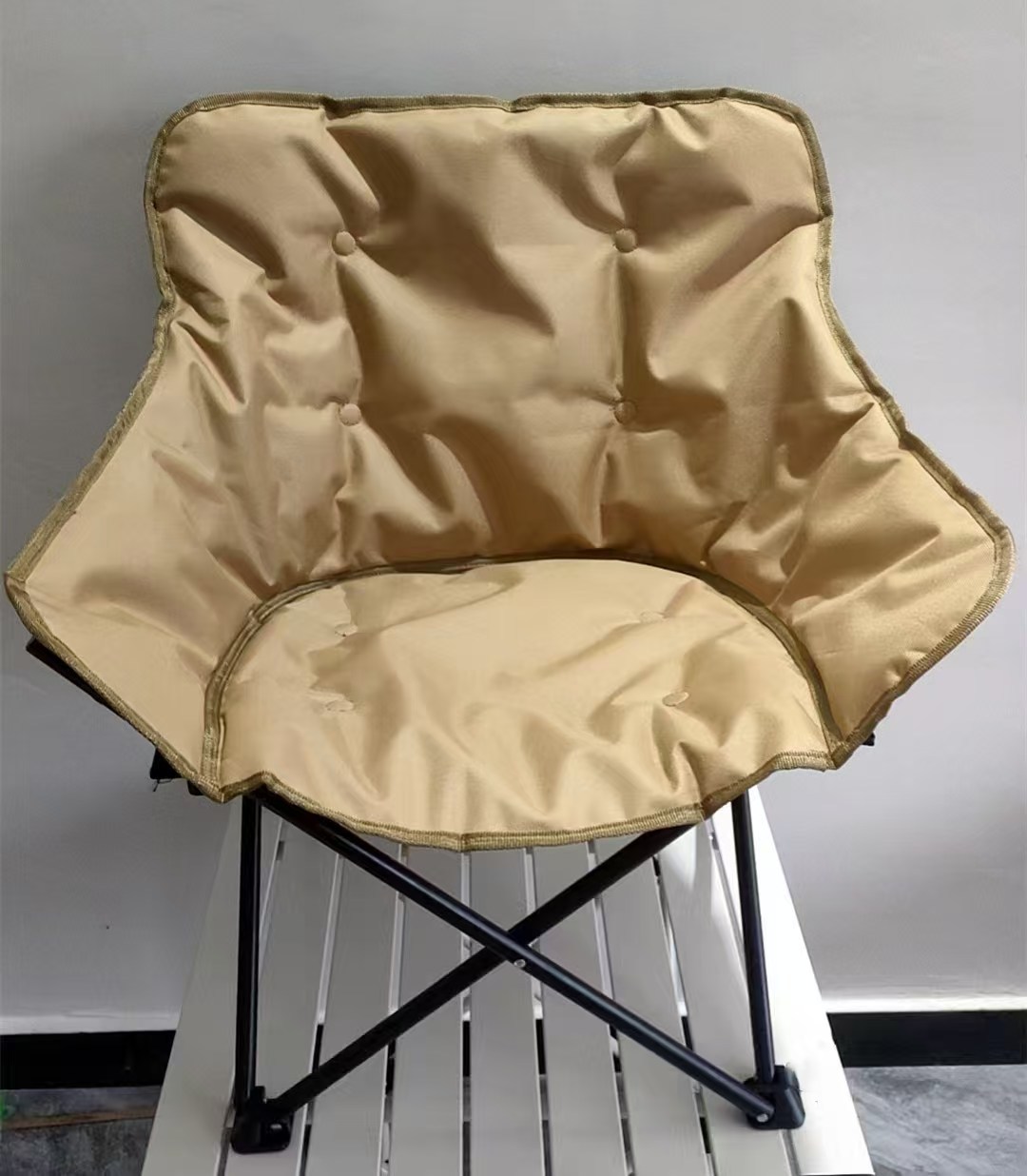 로우백 코튼 카키