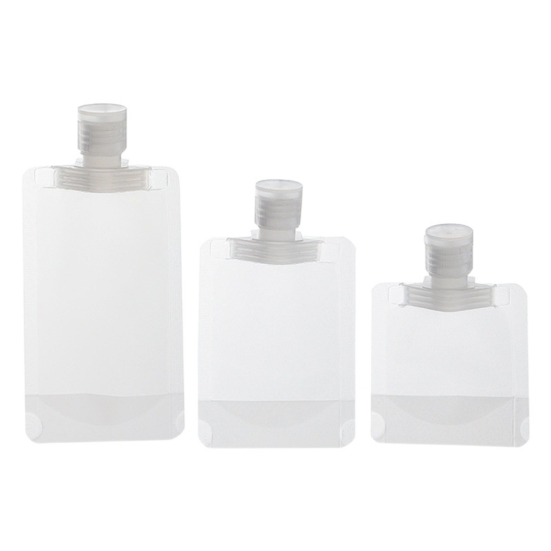 Bolsa de viaje de sub-embalaje loción cosmética Gel de ducha Champú de viaje portátil pequeño limpiador facial desechable sub-botella