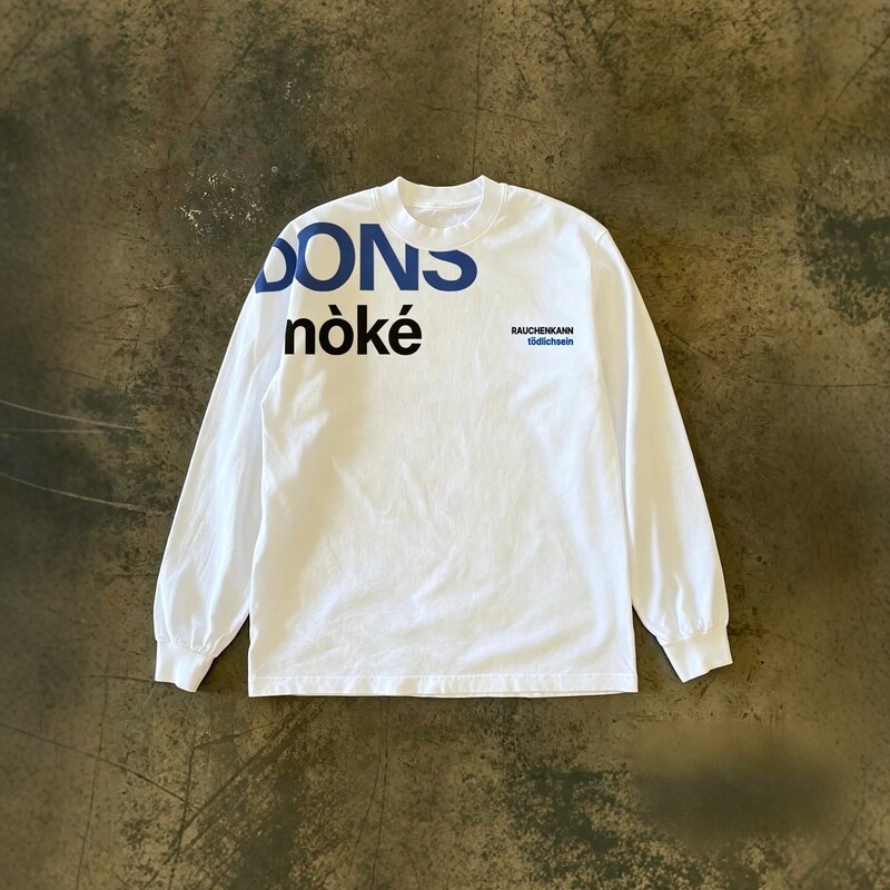 Heavyweight pure cotton American retro long-sleeve t-shirt for teenagers, men's autumn and winter high-end pure cotton loose-fitting base shirt Heavyweight pure cotton American retro long-sleeve t-shirt for teenagers, men's autumn and winter high-end pure cotton loose-fitting base shirt