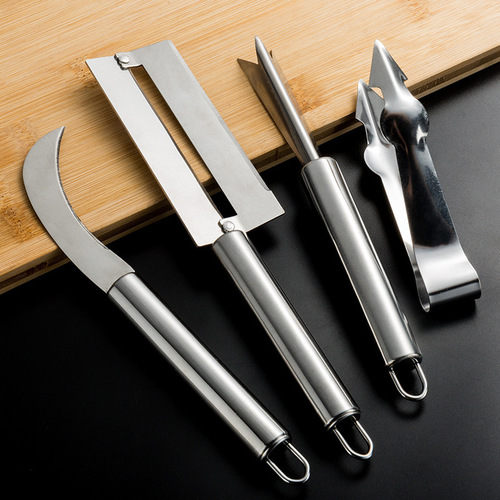 Stainless steel pineapple knife peeler to cut pineapple knife pineapple eye remover to peel pineapple artifact multifunctional fruit knife