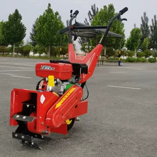 汽油自走式多功能除草机 小型家用锄草神器 农用松土开沟一体机