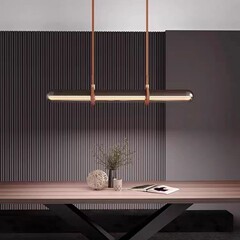 デザイナーミニマリストロングレストランランプモダンライト高級アートホテルバーカウンター展示ホールハイエンドベルトガラスシャンデリア