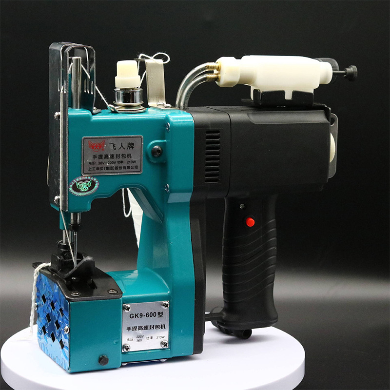 Máquina de sellado enchufable GK9-600 de punto Máquina de sellado de reabastecimiento de combustible automática portátil Máquina de sellado de bolsas tejidas al por mayor