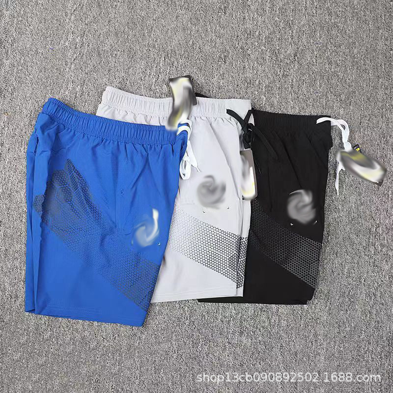Summer Sports Shorts Men's Five-Point Pants Sweat-Wicking Track and Field Running Tennis Loose Casual Pants Fitness Pants Five-Point Shorts