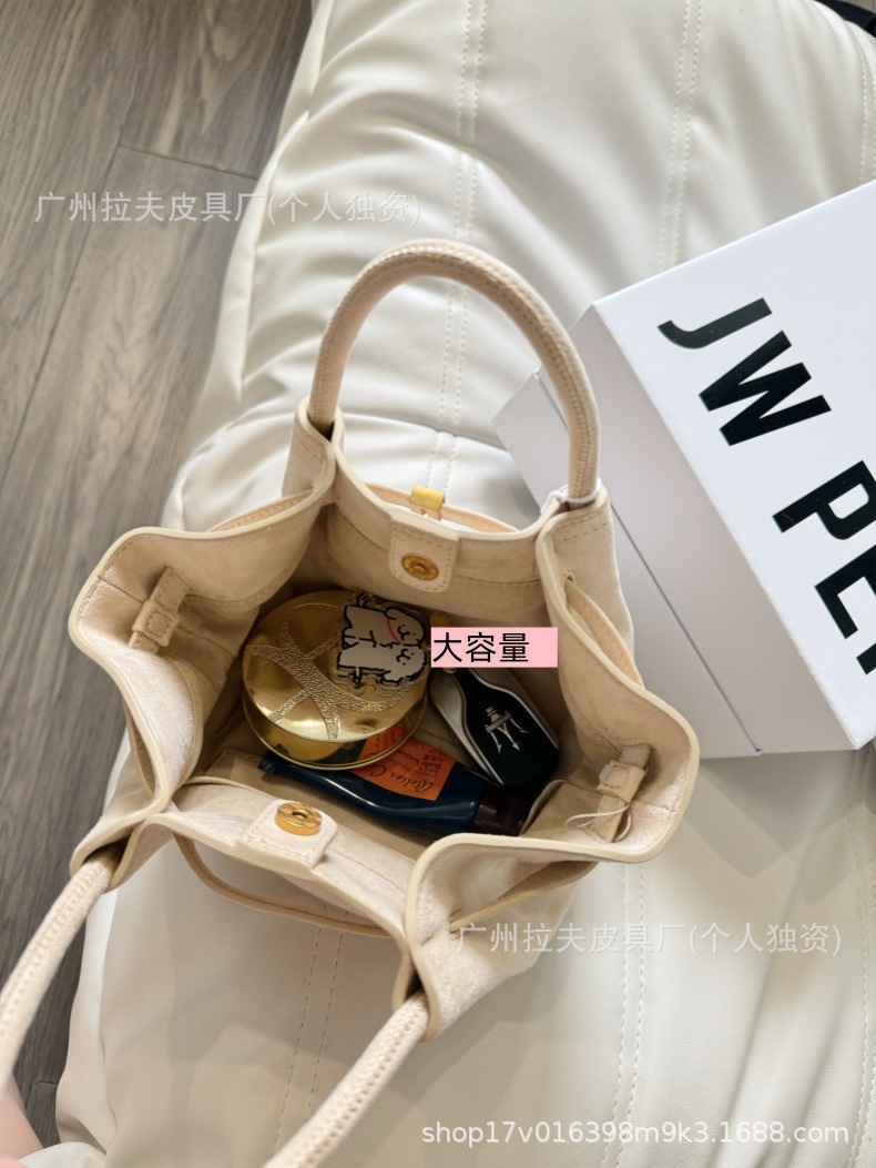 JW PEI Dumpling Bag Cross-Border Hot Seller New Hana Autumn Winter Suede Commute Shoulder Crossbody Tote Women's Handbag