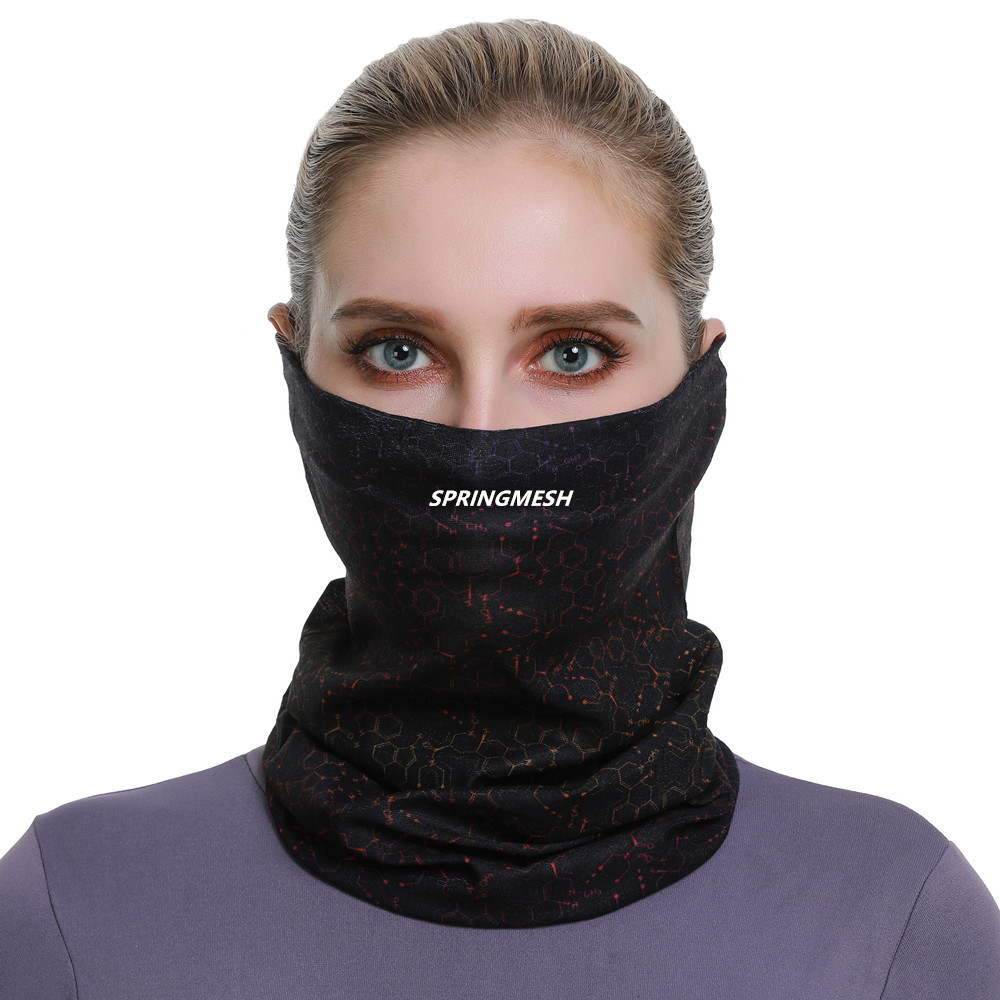 Cross-border summer outdoor cycling face mask, sun protection neck scarf, multifunctional magic headscarf, neck protection neck cover