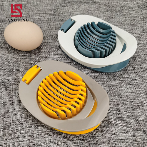 New household egg cutter, multifunctional egg cutting tool, stainless steel egg slicer, preserved egg splitter