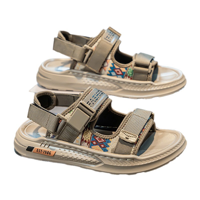 Sandalias Deportivas de Playa para Hombre en Caucho, Transpirables, para Verano y Playa image 6