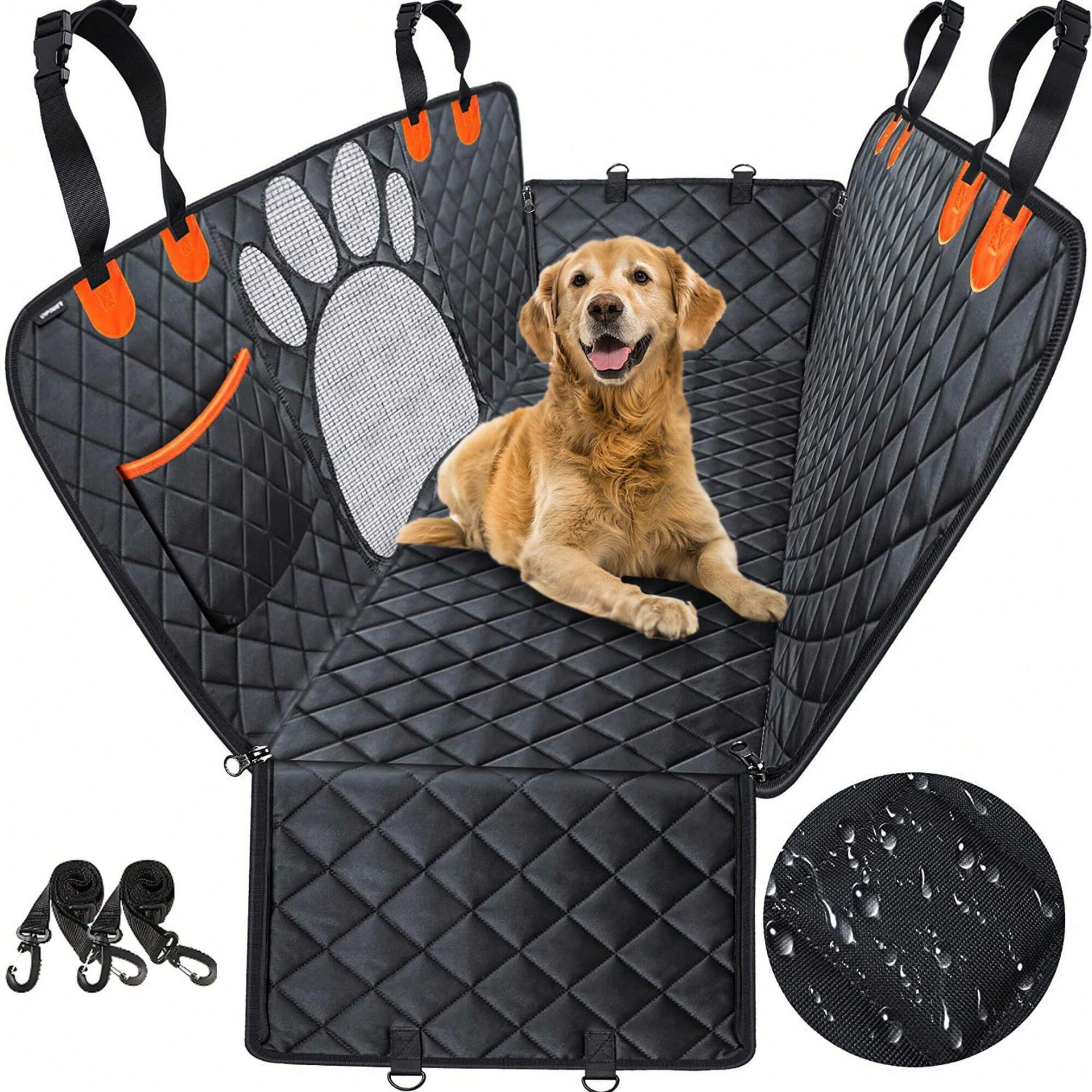Housse de siège auto pour chien protection imperméable banquette_voghion.com